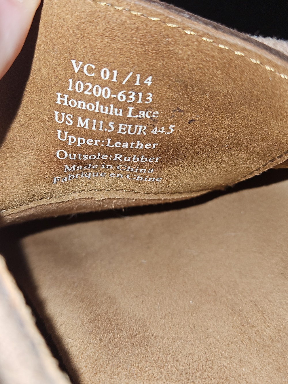Olukai Honolulu Lace Men's Brown Leather Casual Shoes Size 11.5 - Picture 12 of 14